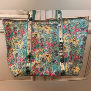 LILLY PULITZER SPARKLE TOTE | PATTERN: IN THE BEGINNING
